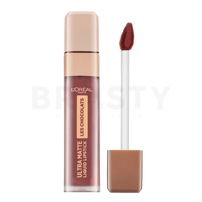 L´Oréal Paris Les Macarons Ultra Matte Liquid Lipstick folyékony rúzs mattító hatásért 820 Praline De Paris 7,6 ml