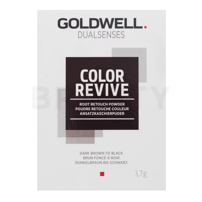Goldwell Dualsenses Color Revive Root Retouch Powder Haarcorrector voor Uitgroei en Grijshaar Dark Brown 3,7 g