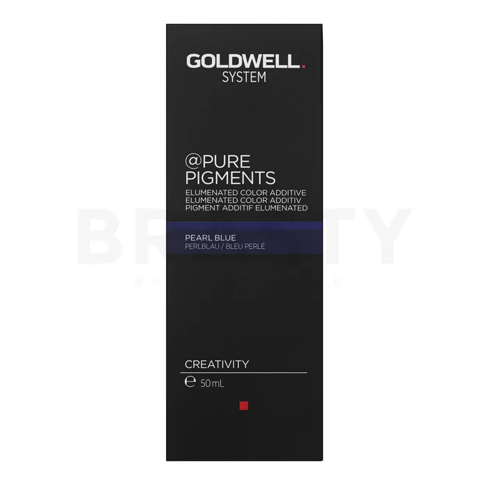 Goldwell System Pure Pigments Elumenated Color Additive gocce concentrate con pigmenti colorati Pearl Blue 50 ml