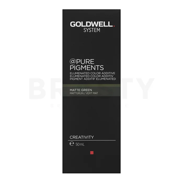 Goldwell System Pure Pigments Elumenated Color Additive gocce concentrate con pigmenti colorati Matte Green 50 ml