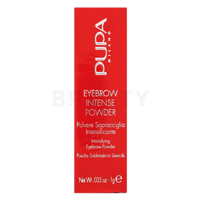 Pupa Eyebrow Intense Powder 004 Extra Dark puder za obrve 1 g