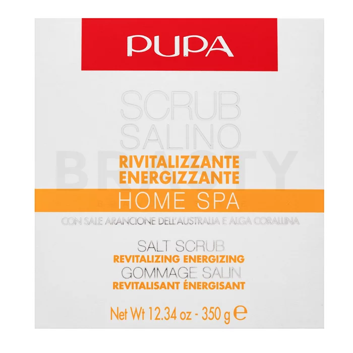 Pupa Revitalizing Energizing Salt Scrub crema exfoliante con efecto hidratante 350 g