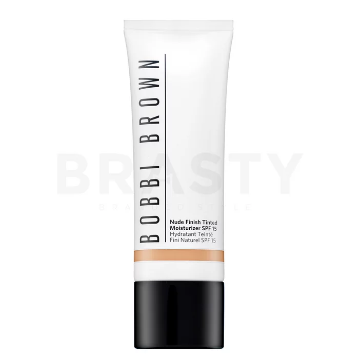 Bobbi Brown Nude Finish Tinted Moisturizer SPF15 podkład w płynie z ujednolicającą i rozjaśniającą skórę formułą Light Tint 50 ml
