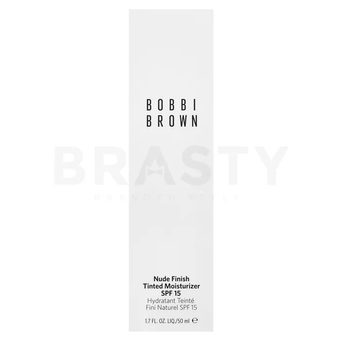 Bobbi Brown Nude Finish Tinted Moisturizer SPF15 podkład w płynie z ujednolicającą i rozjaśniającą skórę formułą Light Tint 50 ml