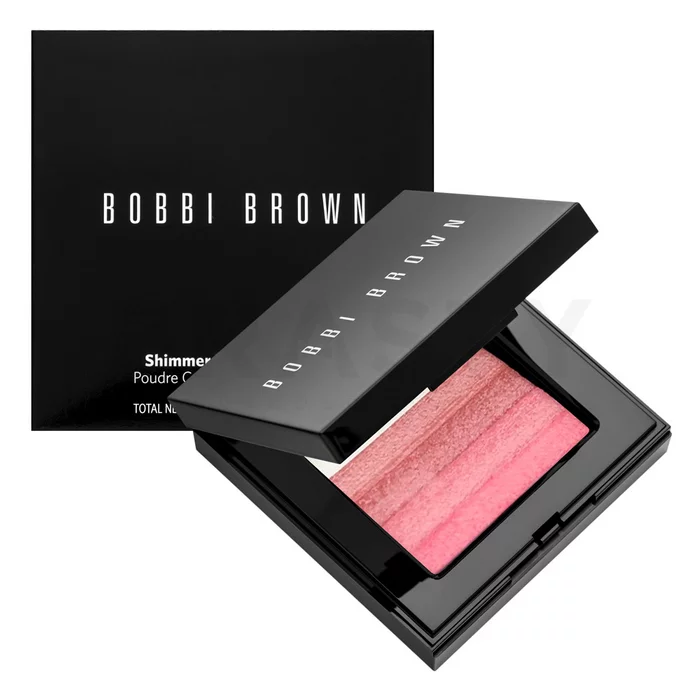 Bobbi Brown Shimmer Brick Compact rozjasňovač pro sjednocenou a rozjasněnou pleť Rose 10 g