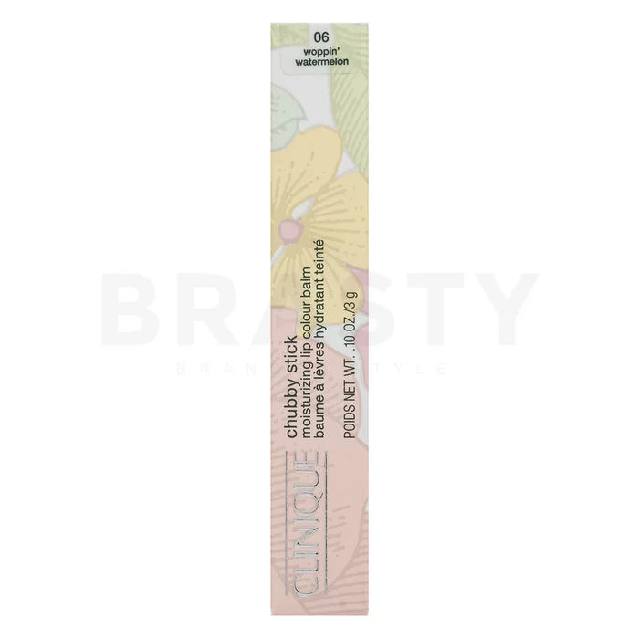 Clinique Chubby Stick Moisturizing Lip Colour Balm tápláló ajakbalzsam 06 Woppin Watermelon 3 g