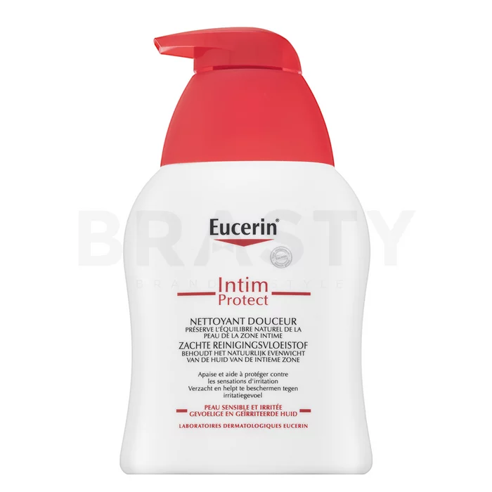 Eucerin Intim Protect Gentle Cleansing Fluid emulzió intim higiénára 250 ml