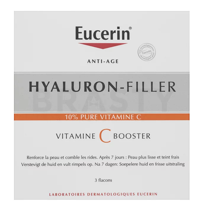 Eucerin Hyaluron-Filler Vitamine C Booster Öregedésgátló szérum C-Vitaminnal 3 x 8 ml