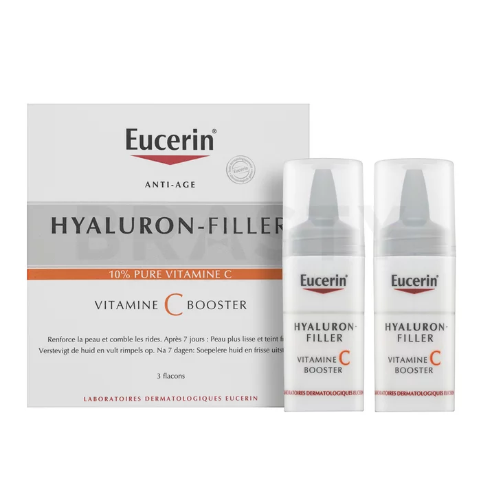 Eucerin Hyaluron-Filler Vitamine C Booster Öregedésgátló szérum C-Vitaminnal 3 x 8 ml