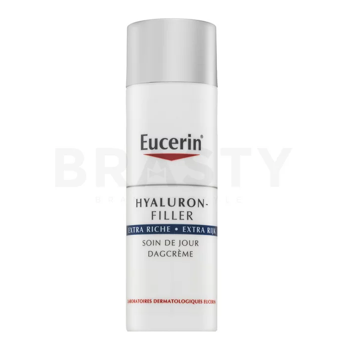 Eucerin Hyaluron-Filler Extra Rich Day Cream hidratáló krém száraz arcbőrre 50 ml