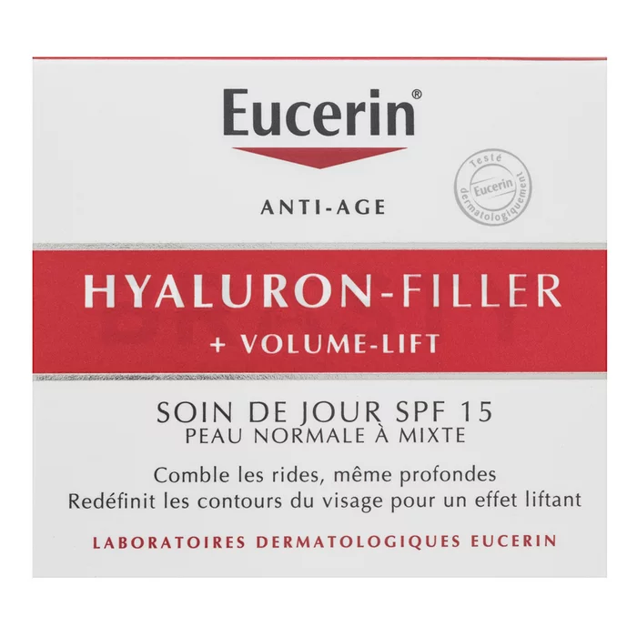 Eucerin Hyaluron-Filler + Volume Lift Day Care SPF15 Feszesítő szilárdító krém normál / kombinált arcbőrre 50 ml