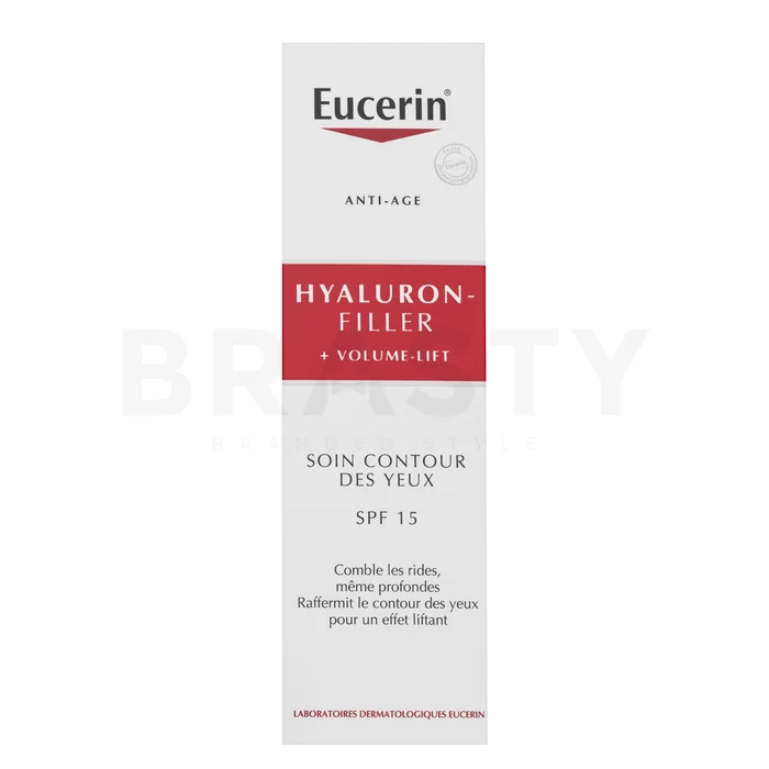 Eucerin Hyaluron-Filler + Volume Lift Eye Contour Care nawilżający krem do okolic oczu 15 ml