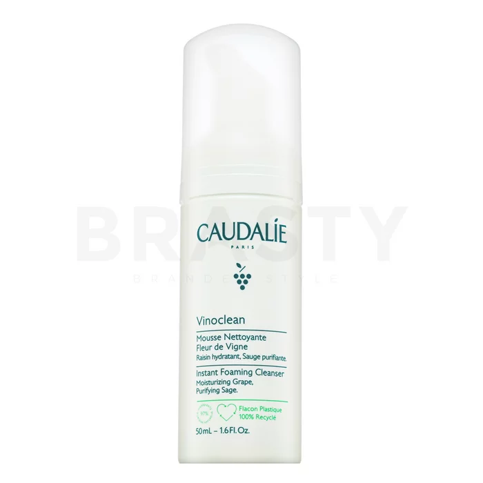 Caudalie Vinoclean Instant Foaming Cleanser pianka czyszcząca do wszystkich typów skóry 50 ml