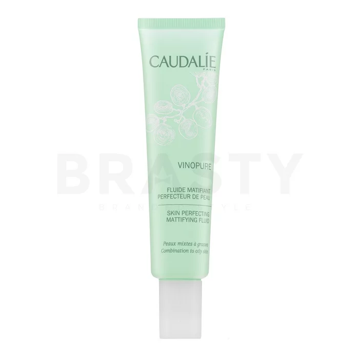 Caudalie Vinopure Skin Perfecting Matifying Fluid matterende vloeistof voor normale/gecombineerde huid 40 ml