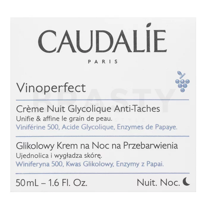 Caudalie Vinoperfect nachtcrème Dark Spot Glycolic Night Cream 50 ml