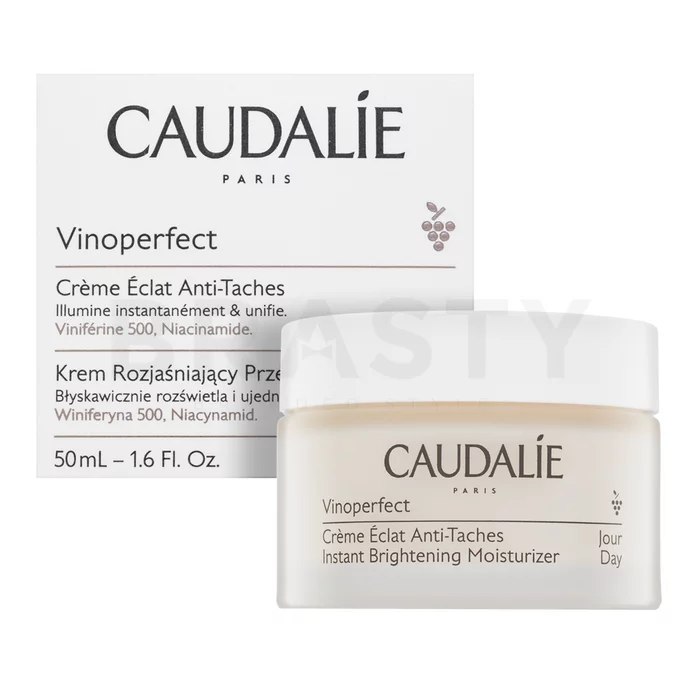 Caudalie Vinoperfect Instant Brightening Moisturizer cremă hidratantă împotriva petelor pigmentare 50 ml
