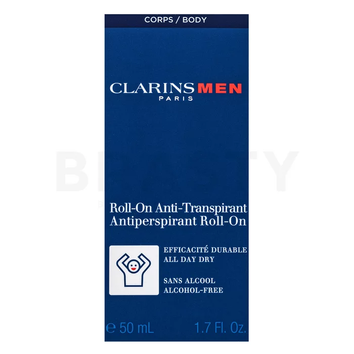 Clarins Men Antiperspirant Roll-On antiperspirant férfiaknak 50 ml