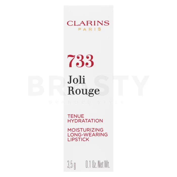 Clarins Joli Rouge Lipstick dolgo obstojna šminka z vlažilnim učinkom 733 Soft Plum 3,5 g