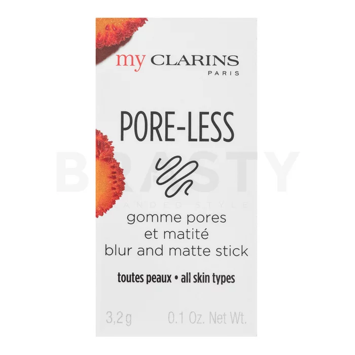 Clarins My Clarins PORE-LESS Blur And Matte Stick korekční tyčinka na rozšířené póry 3,2 g