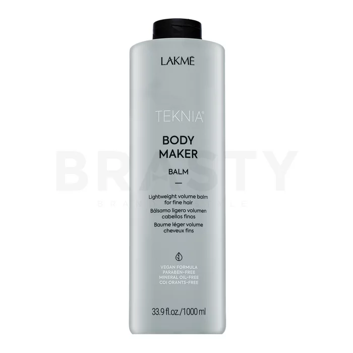 Lakmé Teknia Body Maker Balm odżywka wzmacniająca do włosów bez objętości 1000 ml