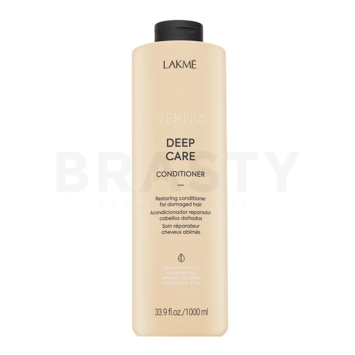 Lakmé Teknia Deep Care Conditioner vyživujúci kondicionér pre suché a poškodené vlasy 1000 ml