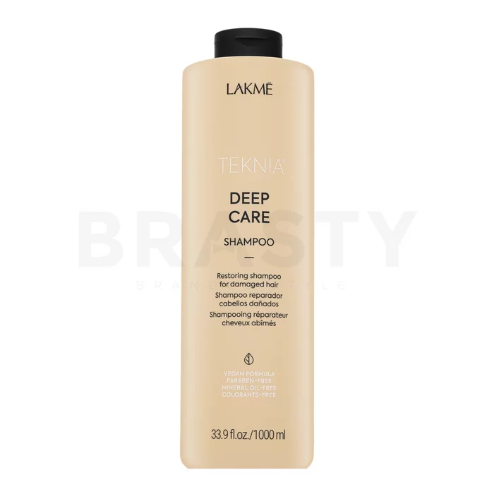 Lakmé Teknia Deep Care Shampoo vyživující šampon pro suché a poškozené vlasy 1000 ml