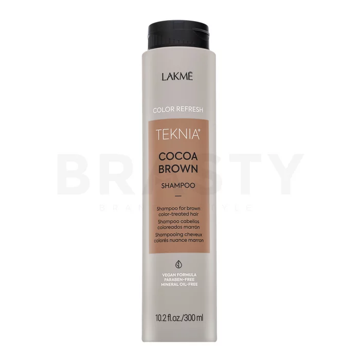 Lakmé Teknia Color Refresh Cocoa Brown Shampoo színező sampon barna hajra 300 ml