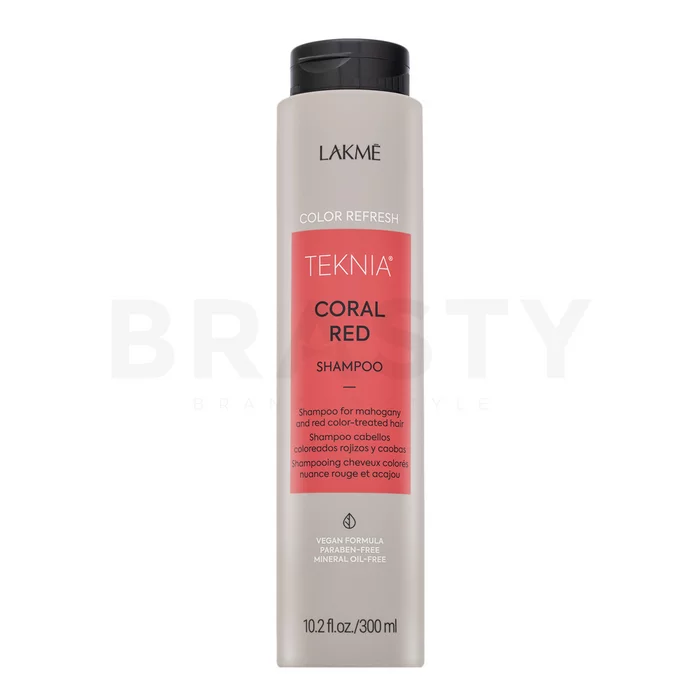 Lakmé Teknia Color Refresh Coral Red Shampoo цветен шампоан за съживяване на червените оттенъци 300 ml