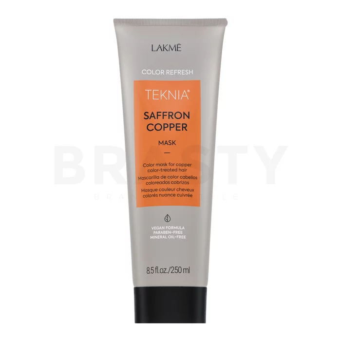 Lakmé Teknia Color Refresh Saffron Copper Mask vyživující maska s barevnými pigmenty pro oživení měděných odstínů 250 ml
