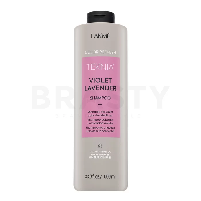 Lakmé Teknia Color Refresh Violet Lavender Shampoo színező sampon lila árnyalatú hajra 1000 ml