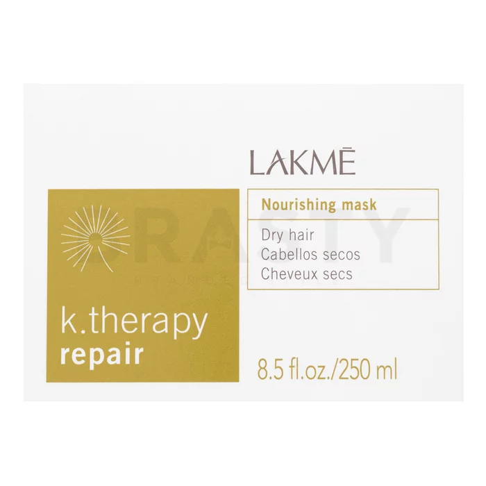Lakmé K.Therapy Repair Nourishing Mask tápláló maszk száraz és sérült hajra 250 ml