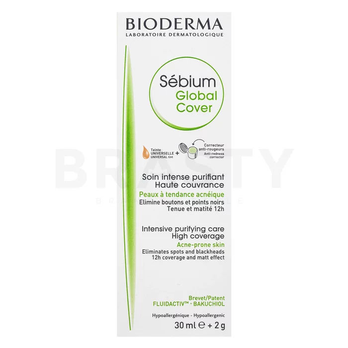 Bioderma Sébium koloryzująca emulsja nawilżająca Global Cover 30 ml