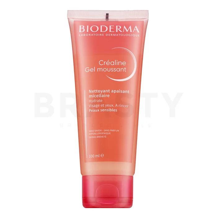 Bioderma Créaline Gel Moussant oczyszczający żel do twarzy do skóry wrażliwej 100 ml