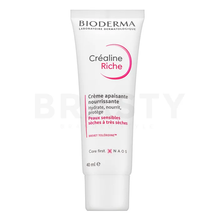 Bioderma Créaline Créme Riche emulsione calmante con effetto idratante 40 ml