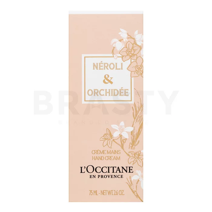 L'Occitane Néroli & Orchidée Hand Cream vyživující krém na ruce a nehty 75 ml