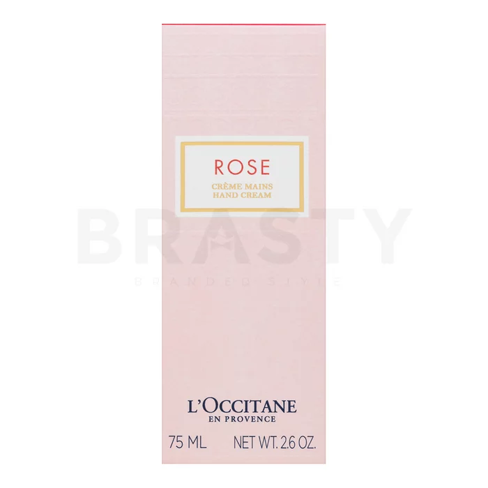 L'Occitane Rose Hand Cream Tápláló krém kézre és körömre 75 ml