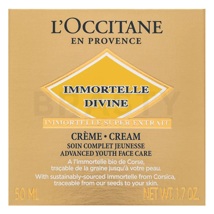 L'Occitane Immortelle Divine vlažilna krema Créme 50 ml