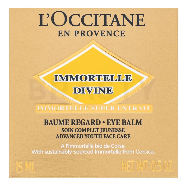L'Occitane Immortelle Divine krema za oči Eye Balm 15 ml