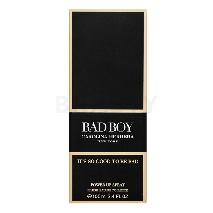 Carolina Herrera Bad Boy Eau de Toilette férfiaknak Power Up Spray 100 ml