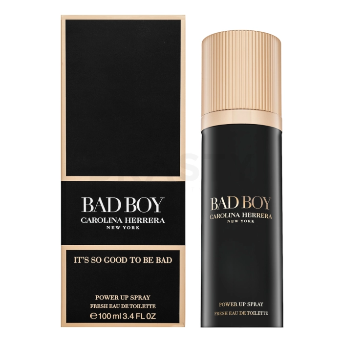 Carolina Herrera Bad Boy Eau de Toilette férfiaknak Power Up Spray 100 ml