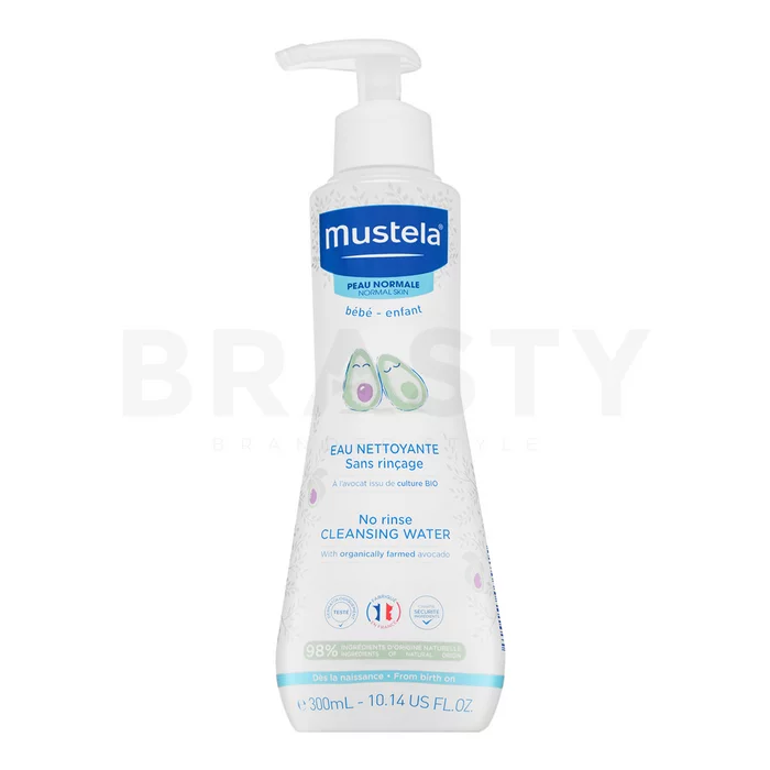 Mustela Bébé tisztító víz No-Rinse Cleansing Water 300 ml