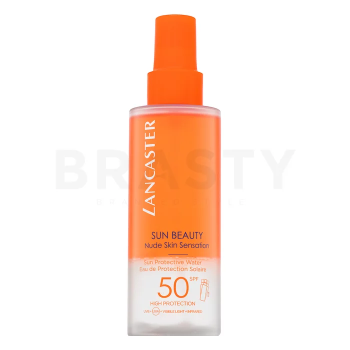 Lancaster Sun Beauty Sun Protective Water SPF50 napozó spray arcra 150 ml