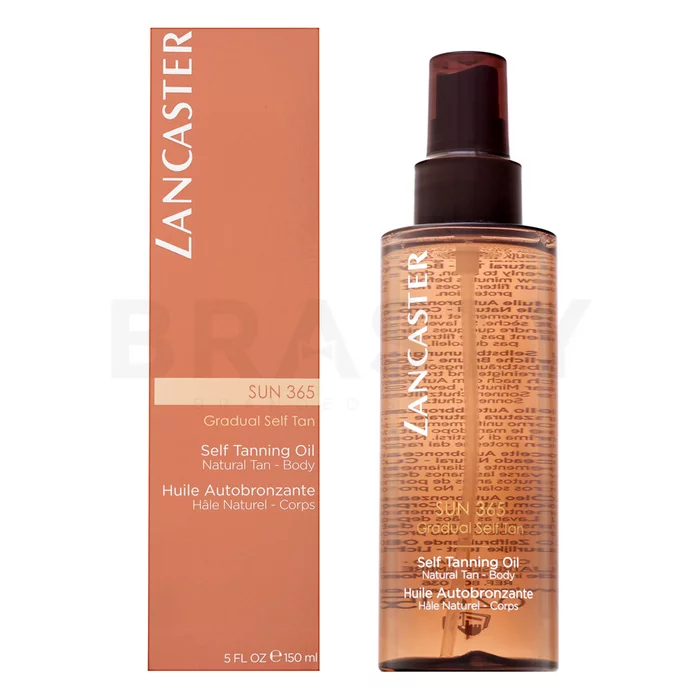 Lancaster Sun 365 Self Tanning Oil önbarnító olaj a fokozatos barnulásért 150 ml