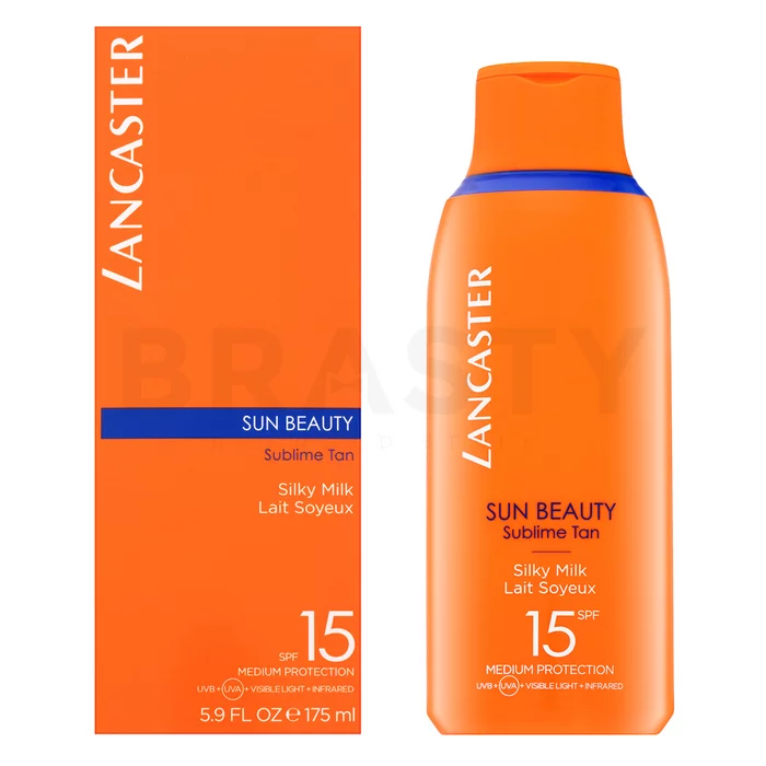 Lancaster Sun Beauty Silky Milk SPF15 loțiune de protecție solară 175 ml