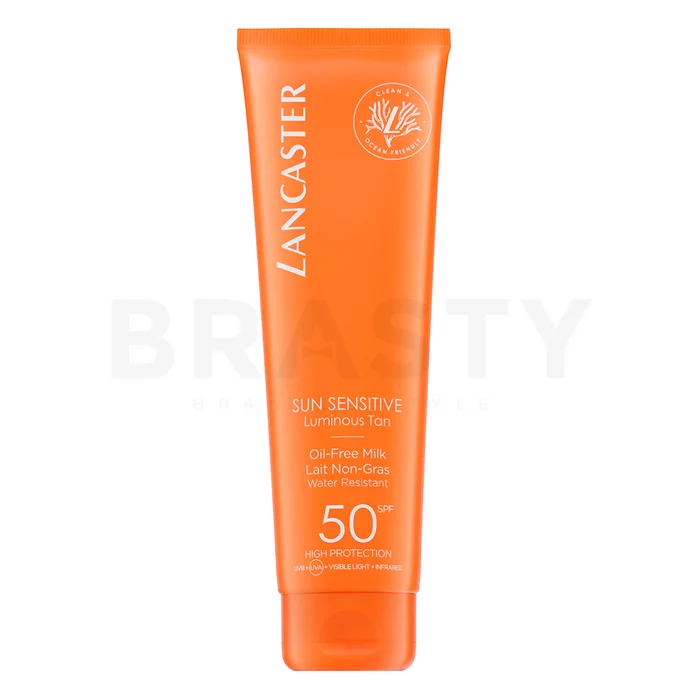Lancaster Sun Sensitive Oil-free Milk SPF50 mléko na opalování 150 ml