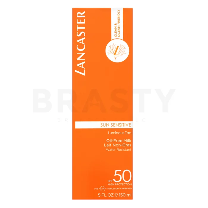 Lancaster Sun Sensitive Oil-free Milk SPF50 mléko na opalování 150 ml