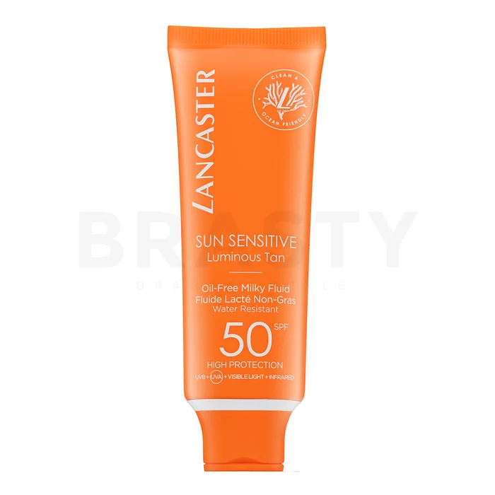 Lancaster Sun Sensitive Oil-free Milk SPF50 naptej arcra 50 ml