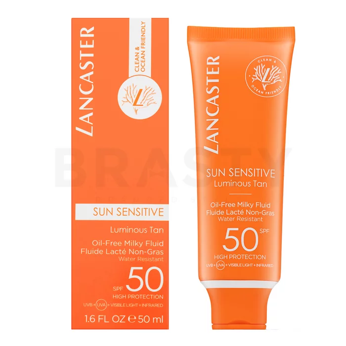 Lancaster Sun Sensitive Oil-free Milk SPF50 naptej arcra 50 ml
