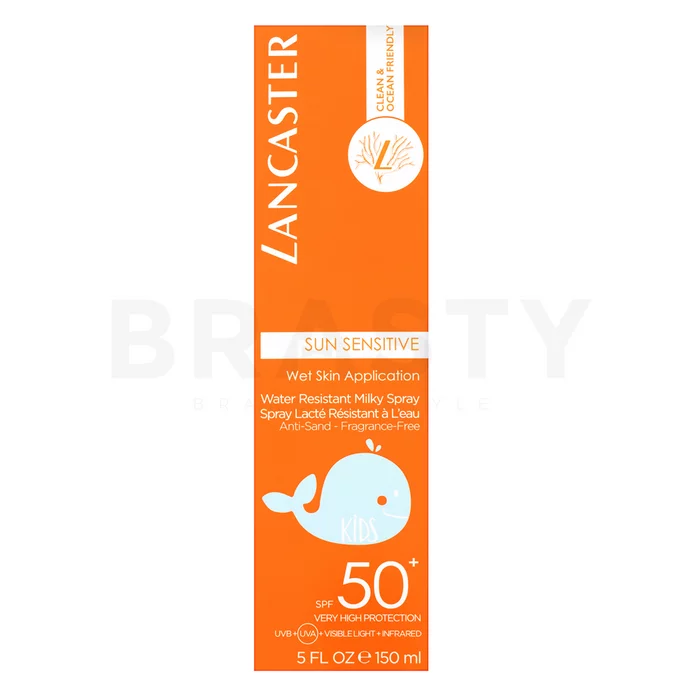 Lancaster Sun Sensitive Oil-free Milk SPF50 Zonnebrand lotion voor kinderen 150 ml