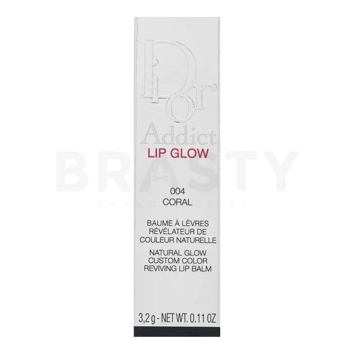 Dior (Christian Dior) Lip Glow tápláló ajakbalzsam 004 Coral 3,2 g